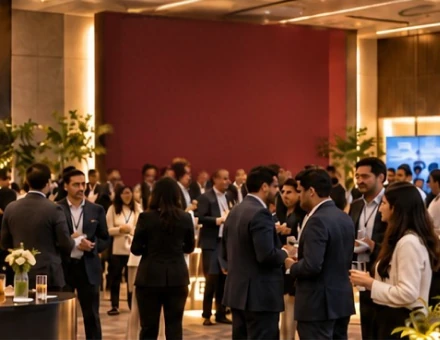 Evening networking